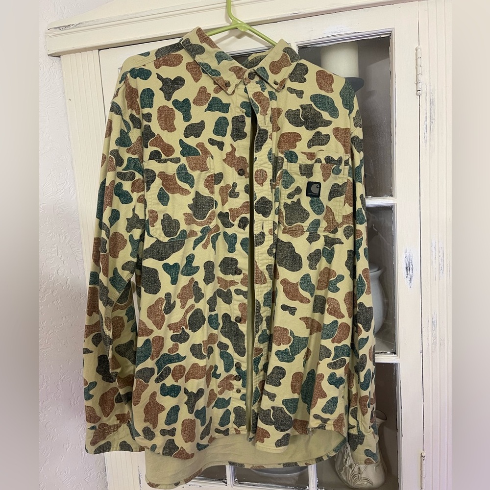Carhartt Old School Camo Flannel - Sz Large